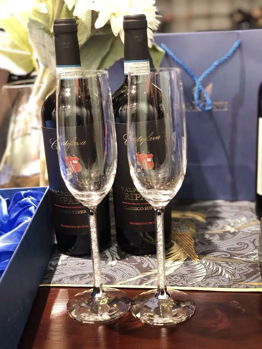 

Nordic Wine Glass Gift Box Packaging Party Art Wine Glass Wedding Set Decoration Goblet Glass Red Wine Glass Wine Glass BG50WG