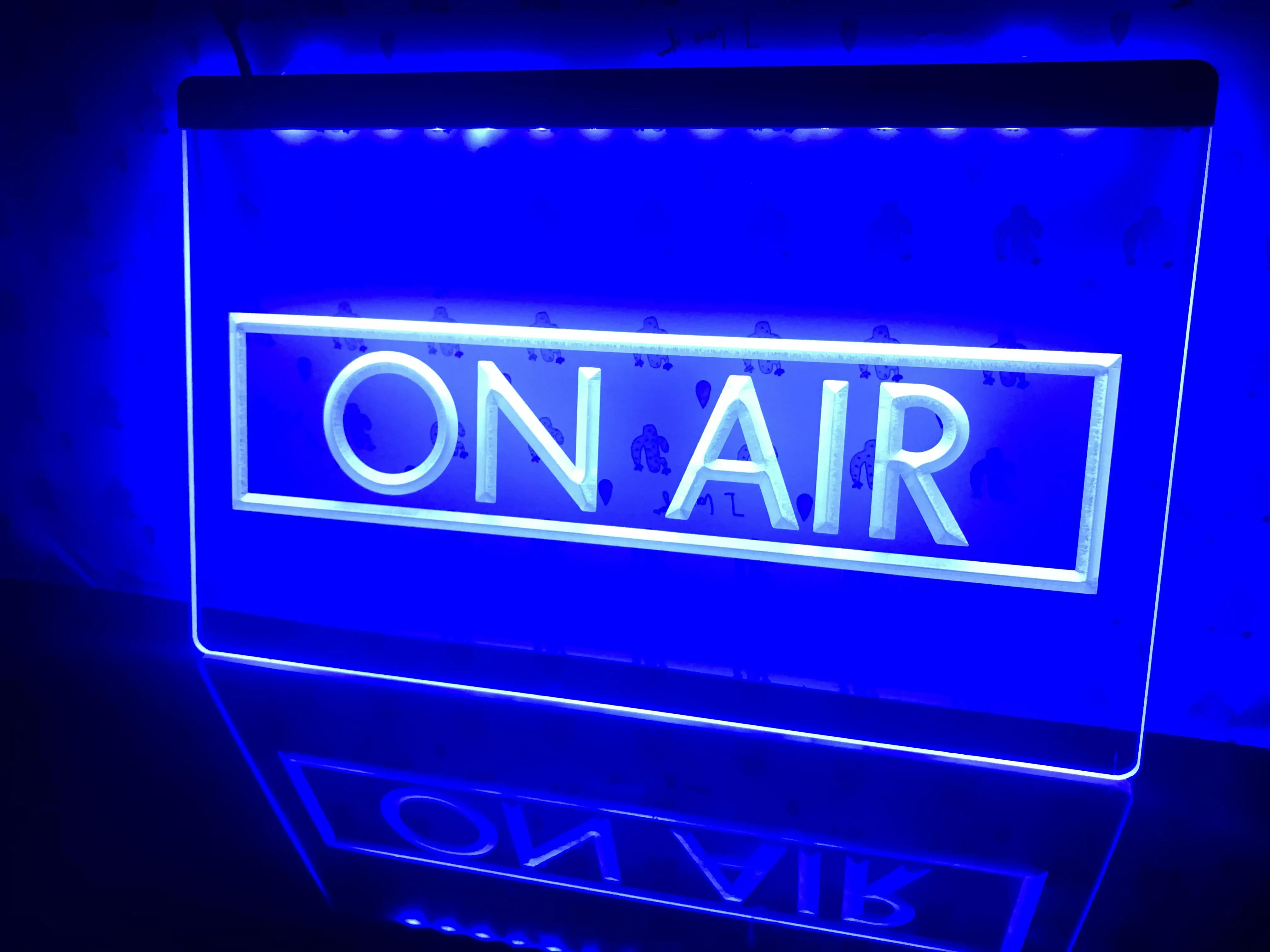I480 On Air звукозаписывающая студия Новый Nr светодиодный неоновый Световой