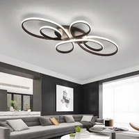surface mounted modern led ceiling lights for living room bedroom study room coffee or white finished led ceiling lamp 110 240v