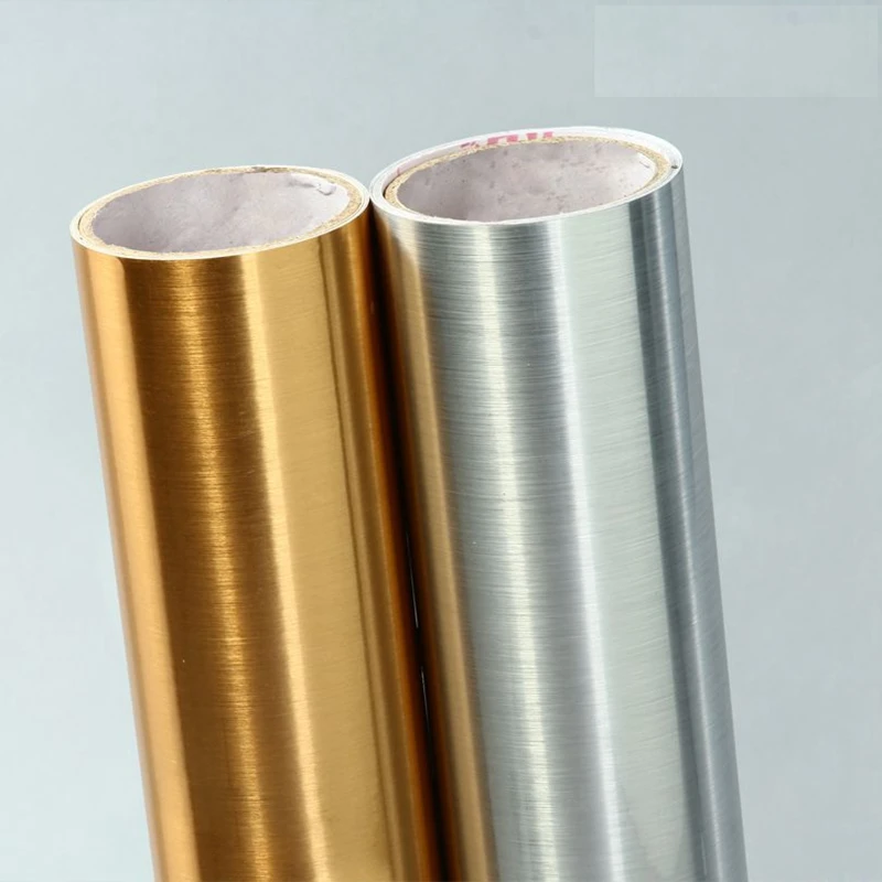 

10m Self Adhesive Reflective Film Mirror Glass Stickers PVC Wallpaper Waterproof Kitchen Silver Window Film gold foil wall paper