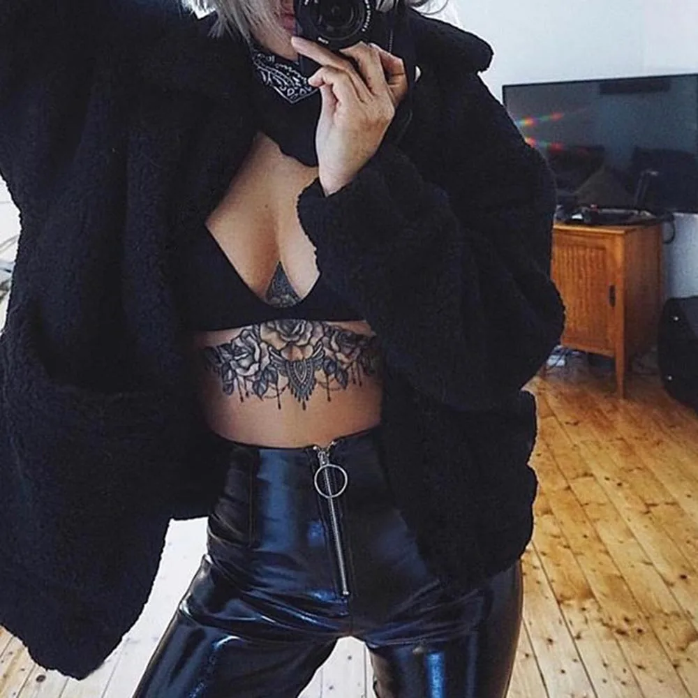 Короткое плюшевое пальто для женщин на осень и зиму модная однотонная пушистая