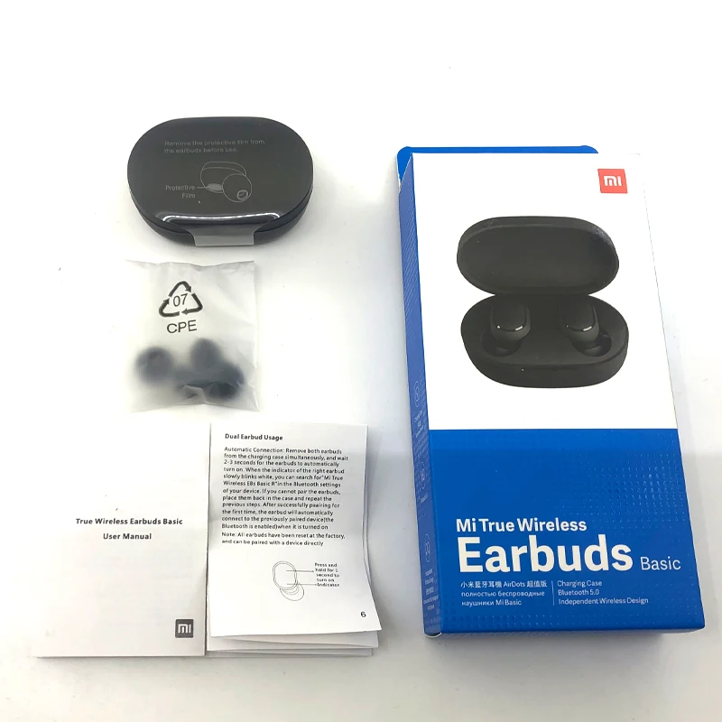 Xiaomi airdots Redmi Airdots TWS беспроводные наушники Голосовое управление Bluetooth 5,0 шумоподавление управление