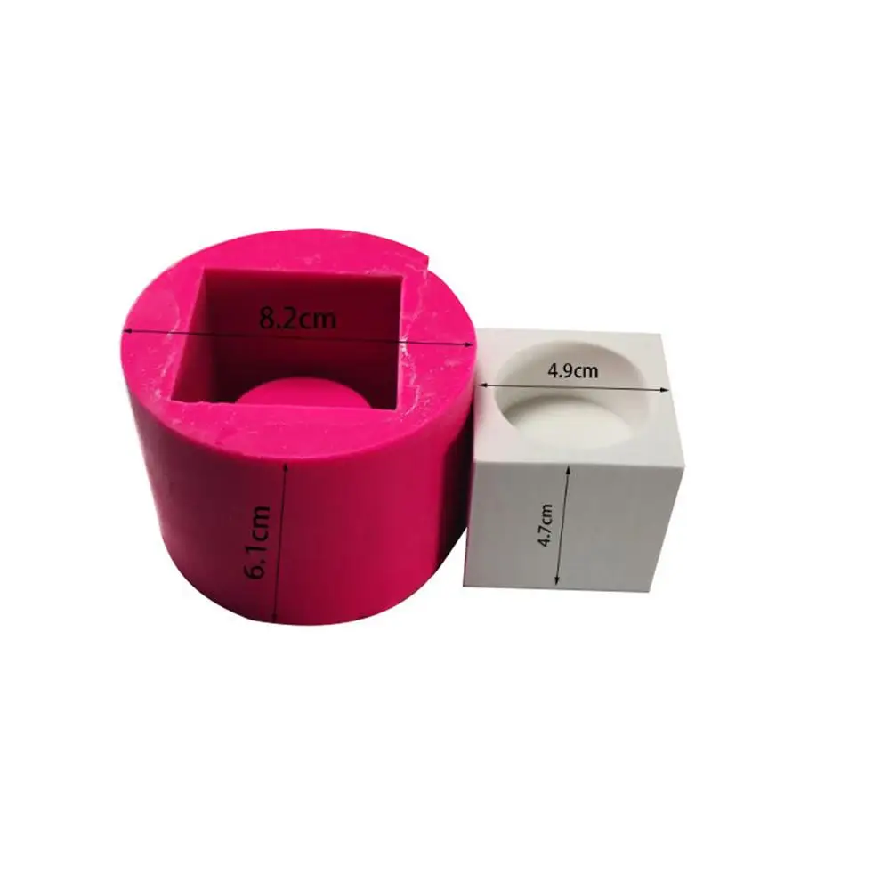 Силиконовая форма для гипсового цемента мясистый цветочный горшок 3D силиконовый