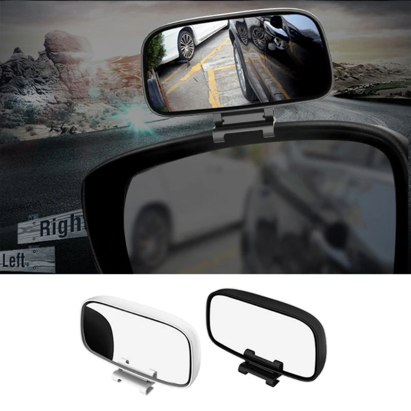 

Car Round Blind Spot Mirror Rear View Parking Auxiliary Mirrors Reversing 360° Convex Wide-angle Lens High Definition