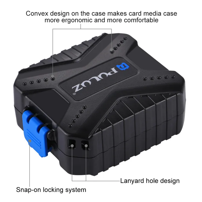 WaterProof 11 in 1 Memory Card Case for 3SIM + 2XQD 2CF 2TF 2SD Storage Box SIM XQD CF TF SD Cards | Электроника