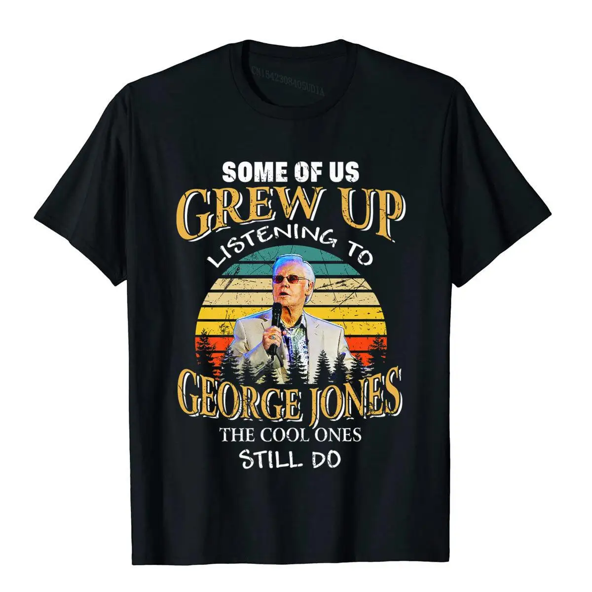 

Some Of Us Grew Up Listening To George Tee Jones Funny Music Premium T-Shirt Special Men's Top T-Shirts Cotton Tops & Tees Print