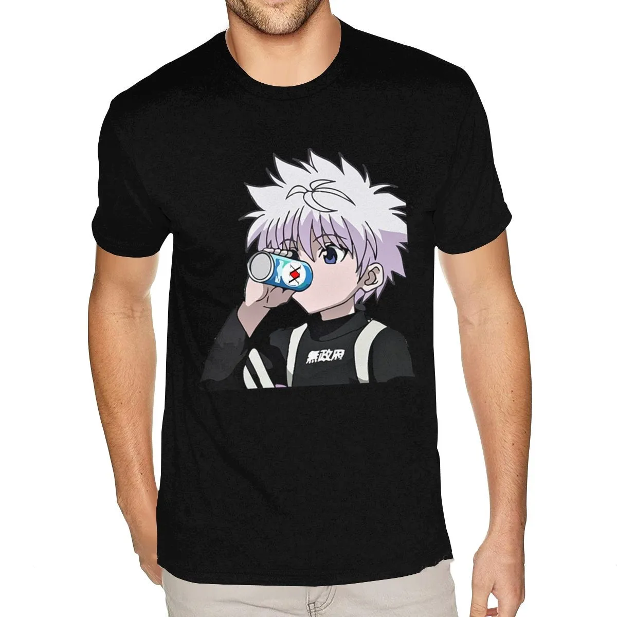 Хоть Hunter X HxH футболки с аниме рисунком маленьких мальчика на рост от 80 до тенниска