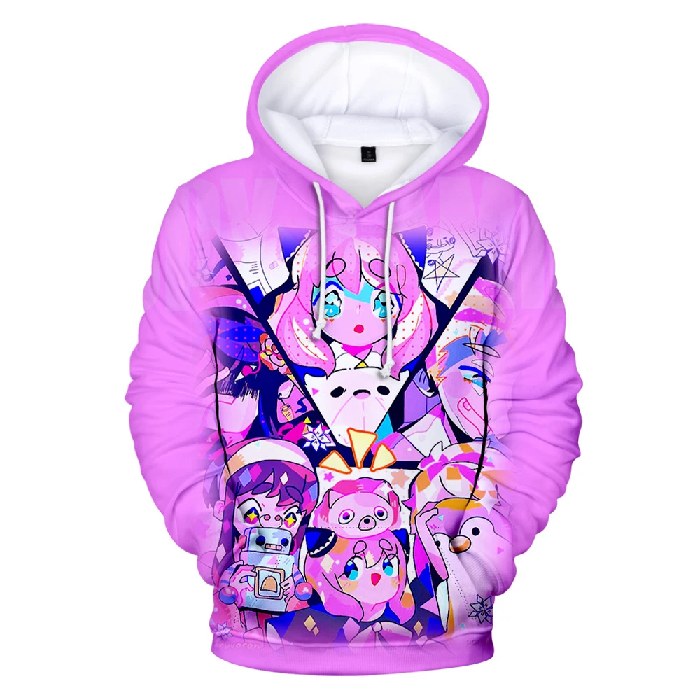 2021 г. худи SPY×FAMILY с 3D принтом Женская/Мужская модная толстовка капюшоном лидер