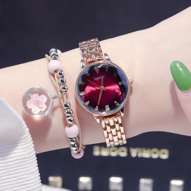 Градиентные женские часы 2019 Бизнес Кварцевые для девушек Лидирующий бренд