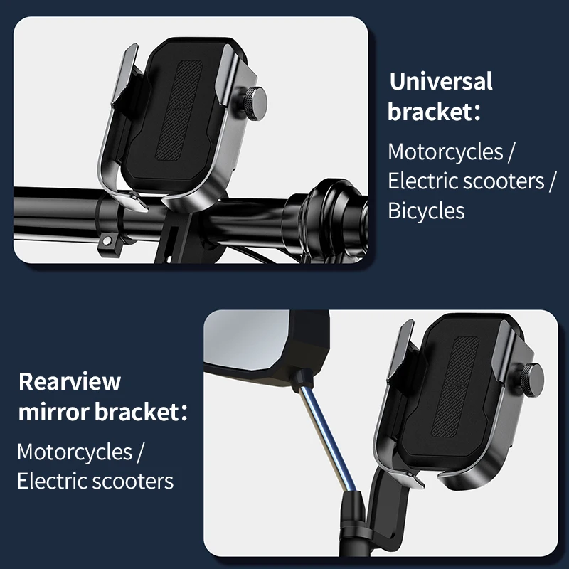 baseus motorcycle phone holder universal adjustable bike bicycle cell phone stand handlebar mount bracket for iphone 12 samsung free global shipping