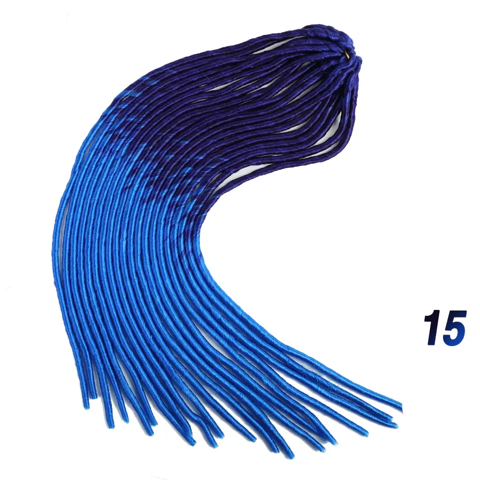 MUMUPI Goddess Faux Locs 100 г 20 дюймов вязанные крючком косы мягкие натуральные мягкие синтетические волосы для наращивания 20 прядей 1 шт - Цвет: T27/30/4