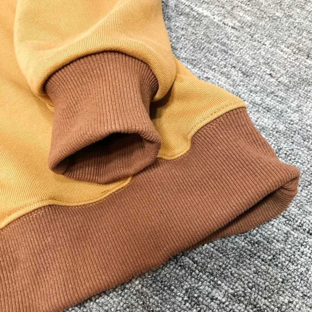 

108574 Spring Autumn New Classic Letter Print Design Fashion Casual Casual Loose Cotton Round Neck Long Sleeve Sweater Unisex G1