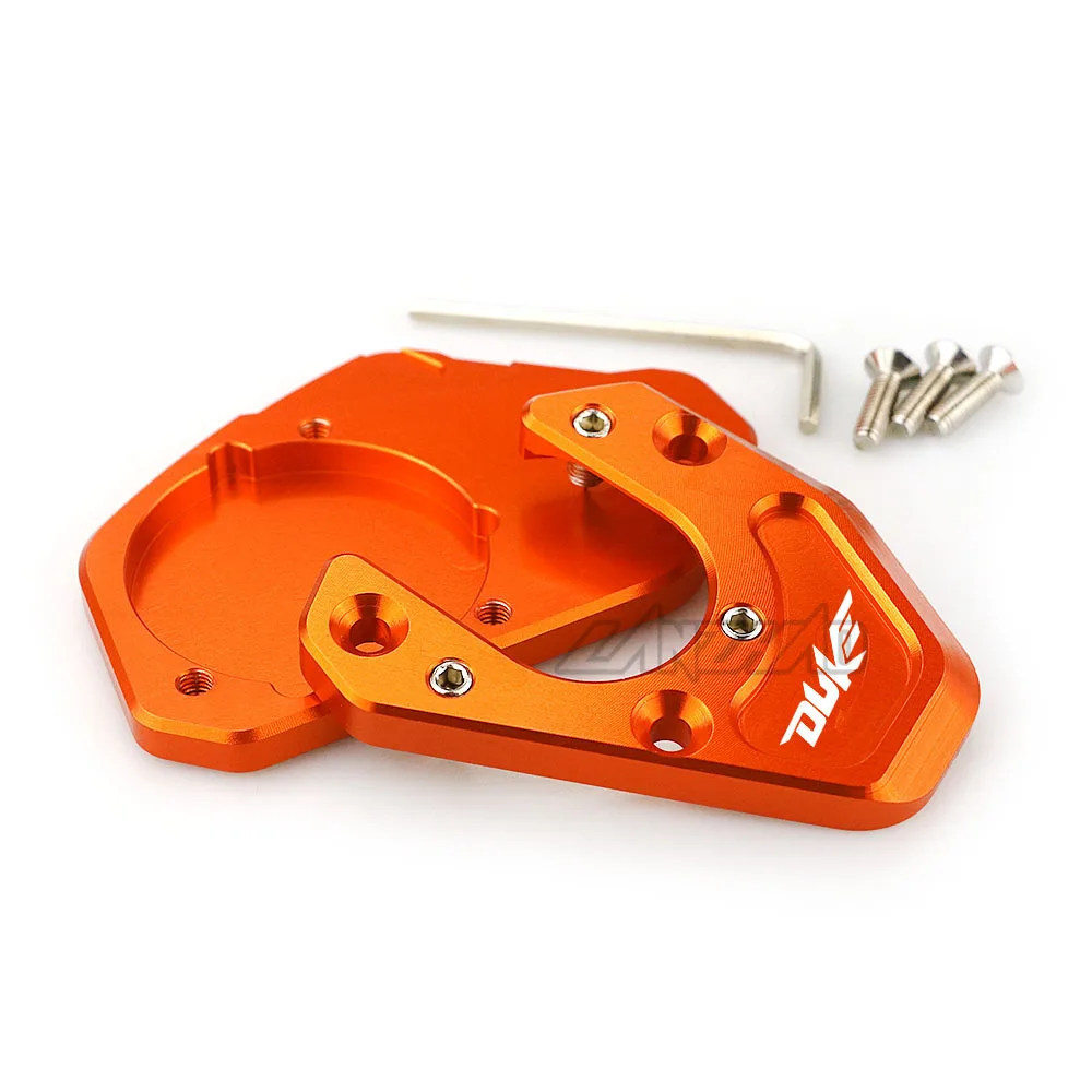 Увеличитель боковой подставки для мотоцикла алюминиевая подставка с ЧПУ KTM Duke 125