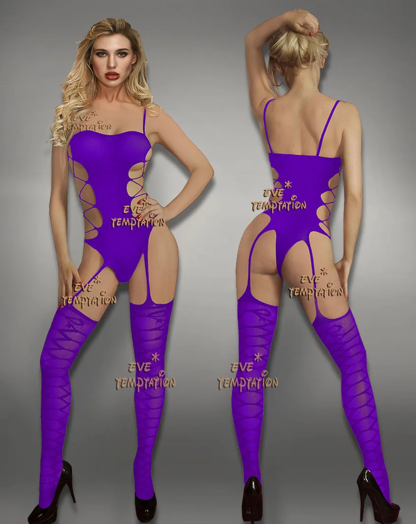 Женские комплекты сексуального нижнего белья сетчатые костюмы комбинезоны