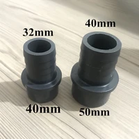 plug o d40mm to 63mm hose connector quick connector hard tube plastic pagodas joint pvc pipe adapter for garden irrigation 1 pcs