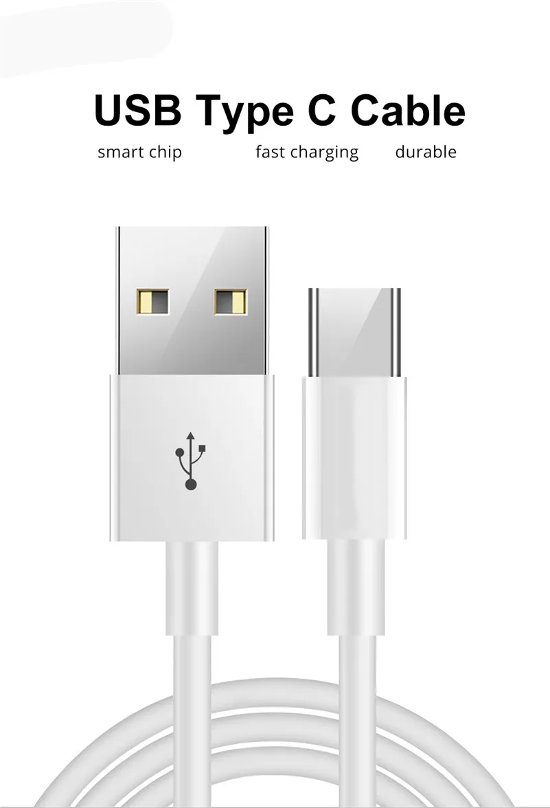 3 м usb type C кабель для быстрой зарядки для samsung S9 S8 Note9 8 Xiaomi Redmi Note 7 9T 7A k20 huawei P30 Lite mate 20 pro