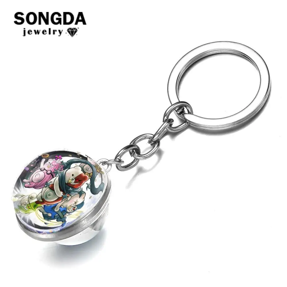 SONGDA Danganronpa V3: убийство Harmony Monokuma брелок мультяшный художественной фотографией