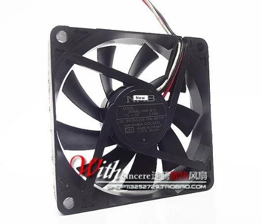 

for NMB-MAT 2806RL-09W-B19 CB2 DC 7V 0.08A 70x70x15mm Server Cooling Fan