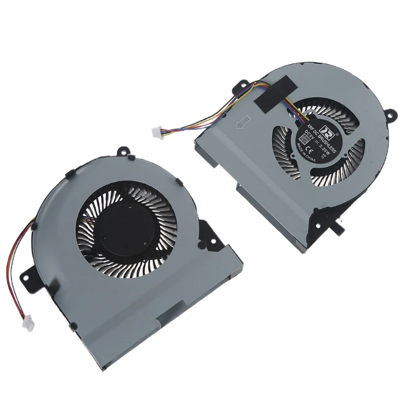 

2022 New DC Brushless Fan 2 Fans L+R for asus-ROG Strix GL502L GL502VY GL502VS CPU Cooling DC 5V 2.25W Speed Laptop Radiator