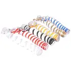 Виниловая наклейка в тонкую полоску, 12 мм, золотые Стикеры для автомобиля, двойные серебряные аксессуары для мотоцикла и автомобиля, белый цвет, St S6L5