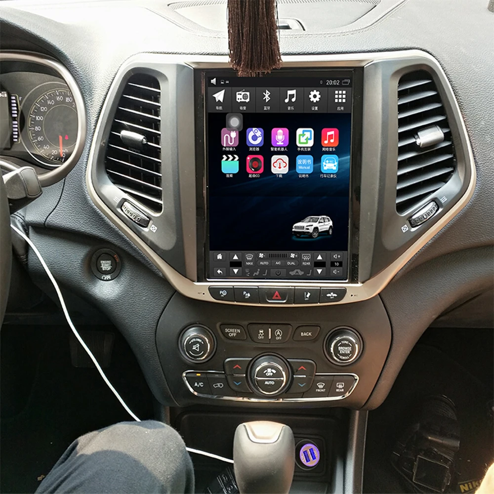 CaMultimedia Player Стерео GPS DVD радио навигация NAVI Android экран монитор для Jeep Cherokee KL 2014 ~