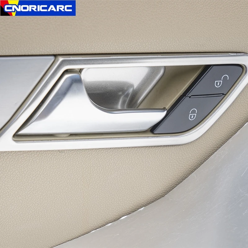 

Car Inner Door Handle Frame Decoration Sticker Trim For Meredes Benz R Class W251 2010-2017 Interior Doorwrist Accessories