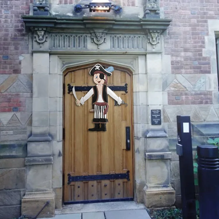 Хэллоуин страшный череп скелет волшебник орнамент собрать реквизит DIY Бумага для