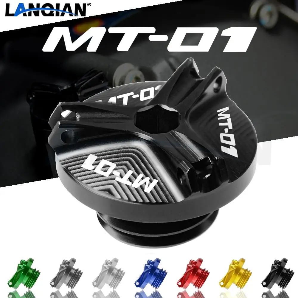 

Motorcycle Oil Drain Sump Plug Engine Filler Tank Cap Cover Bolts For Yamaha MT01 MT 01 MT-01 2005 2006 2007 2008 2009 2010 2011