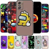 top hot game cartoon phone case for xiaomi redmi note 10 9 9s 8 7 6 5 a pro s t black cover silicone back pre style