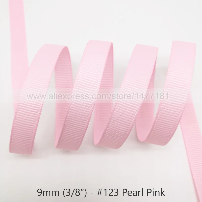 123 Pearl Pink 20 ярдов) 3/" 9 мм корсажная лента белого, черного, розового, красного, зеленого, фиолетового цветов корсажная лента полиэстер лента для рукоделия - Цвет: 123 Pearl Pink