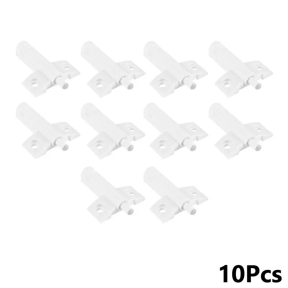 

10 шт. новый пластиковый (ABS) ограничитель дверей кухонного шкафа, мягкий тихий закрывающий бампер, буферы (серый/белый отправляются случайны...