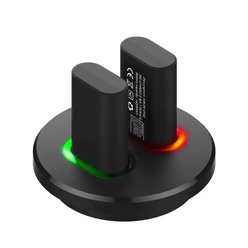 Usb зарядное устройство для док станции + 2 перезаряжаемая батарея xbox ONE контроллер