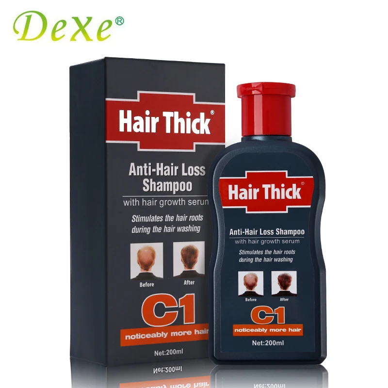 

Dexe C1 Anti Hair Loss Shampoo Unisex Hair Treatment Anti-hair Loss with Hair Growth Serum Traditional Chinese Medicine 200ml
