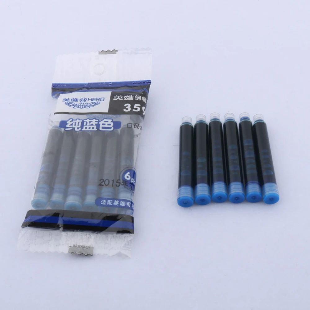 Перьевая ручка синяя диаметр 3 4 мм 12 шт. | Канцтовары для офиса и дома