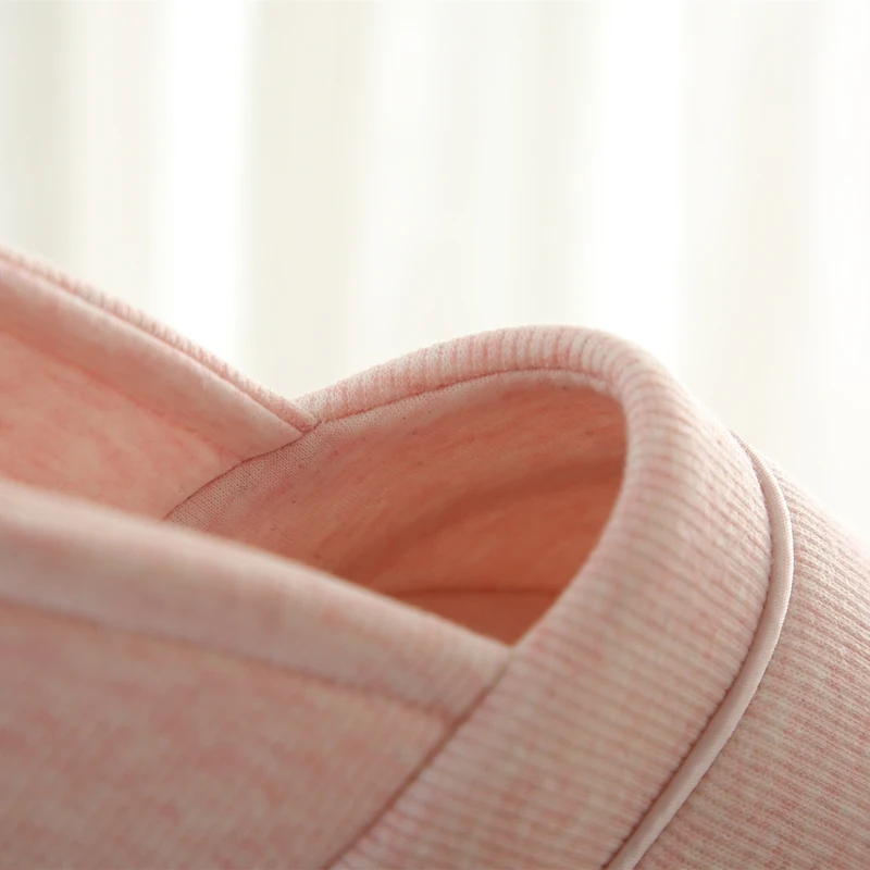 Women Cotton Slippers Soft Sole Anti-slip Confinement Shoes Ladies Indoor Slipper Comfortable Female Home Floor Flat Shoes SH427