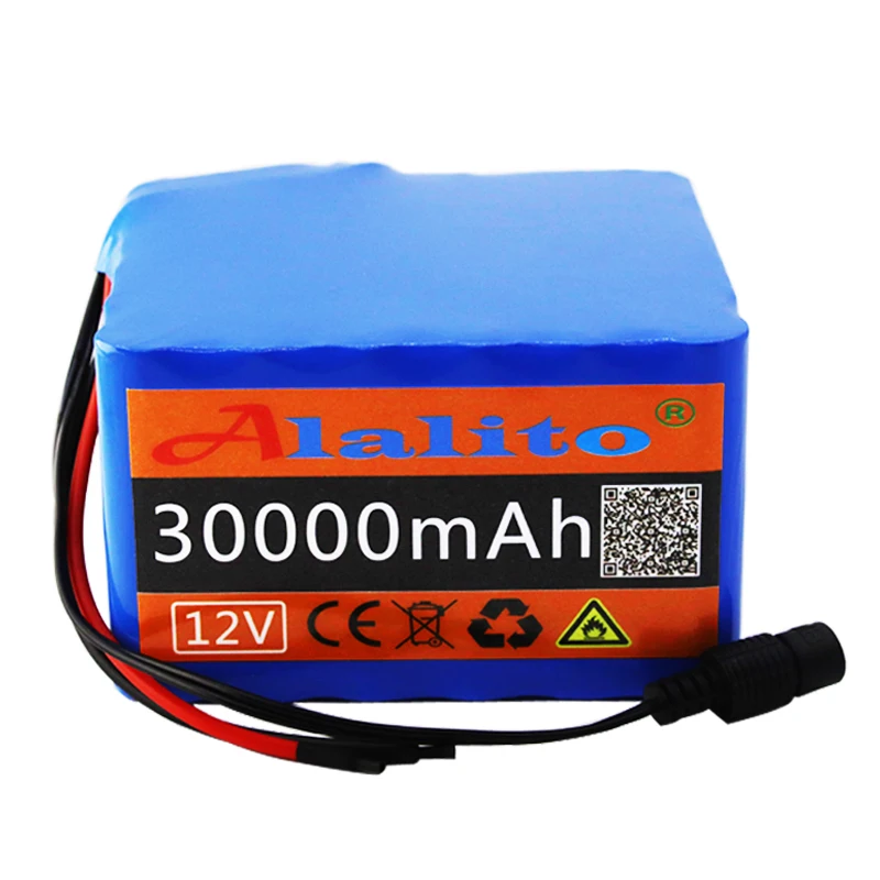 12V 30Ah 3S12P 12,6 V 30000mAh высоко-литиевый блок Питания Пакет для инвертора ксеноновая лампа Солнечный уличный свет экскурсионный автомобиль