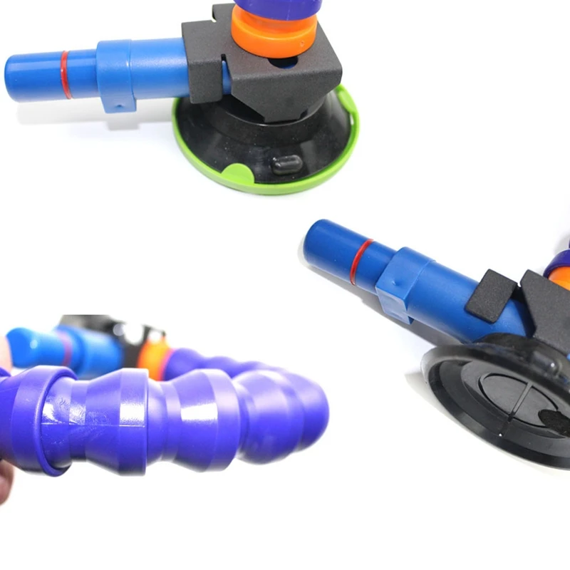 

Car Sag Repair Tool Strong Hand Pump Suction Cup Base Dent Repair Inspection Lamp Flat Light With Flexible Bracket