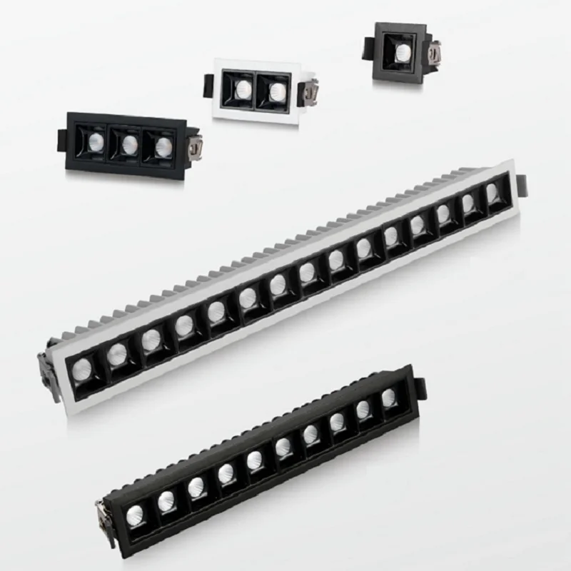 Светодиодный Светильник направленного света встраиваемый прямоугольный