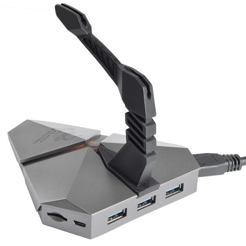 3 портовый Usb 2 0 Шнур для мыши зажим провода мини держатель детской устройство