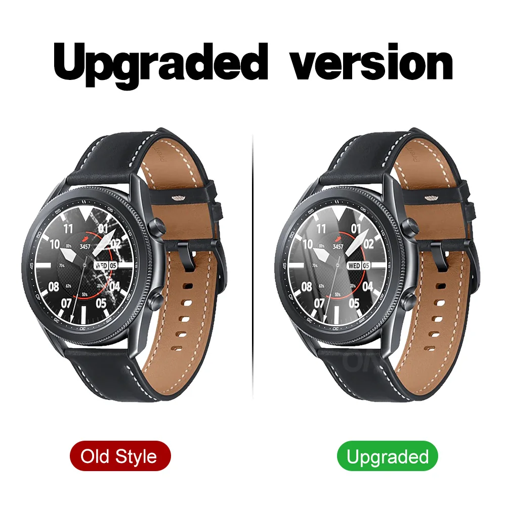 5Pcs 9H Premium Tempered Glass For Samsung Galaxy Watch 3 41mm 45mm Smartwatch Screen Protector Film Accessories | Электроника