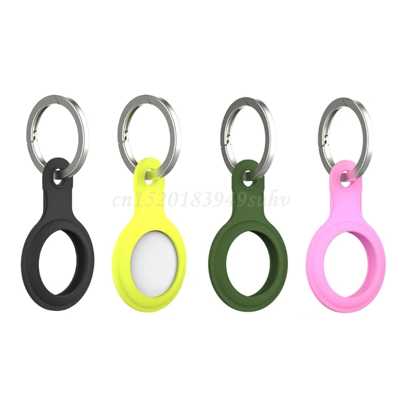 

Carry Soft Protective Cover Soft Silicone Case Shell Location Tracker Protector for AirTags Bluetooth Tracker Accessories