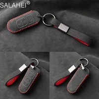 leather car remote key case cover shell fob for mazda 2 3 5 6 axela atenza cx5 cx 3 cx 4 cx 7 cx 9 auto keychain accessories