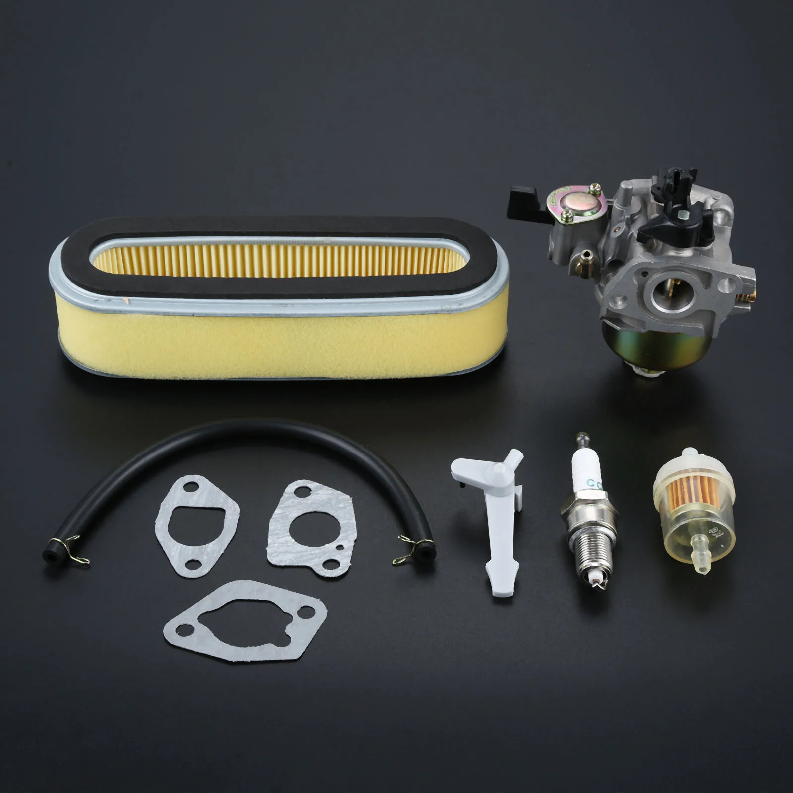 

1Set Carburetor with Air Filter Tune Up Kit for Honda GXV120 Engine HR194 HR195 HR214 HR215 HRA214 HRA215 Lawn Mower Garden Tool