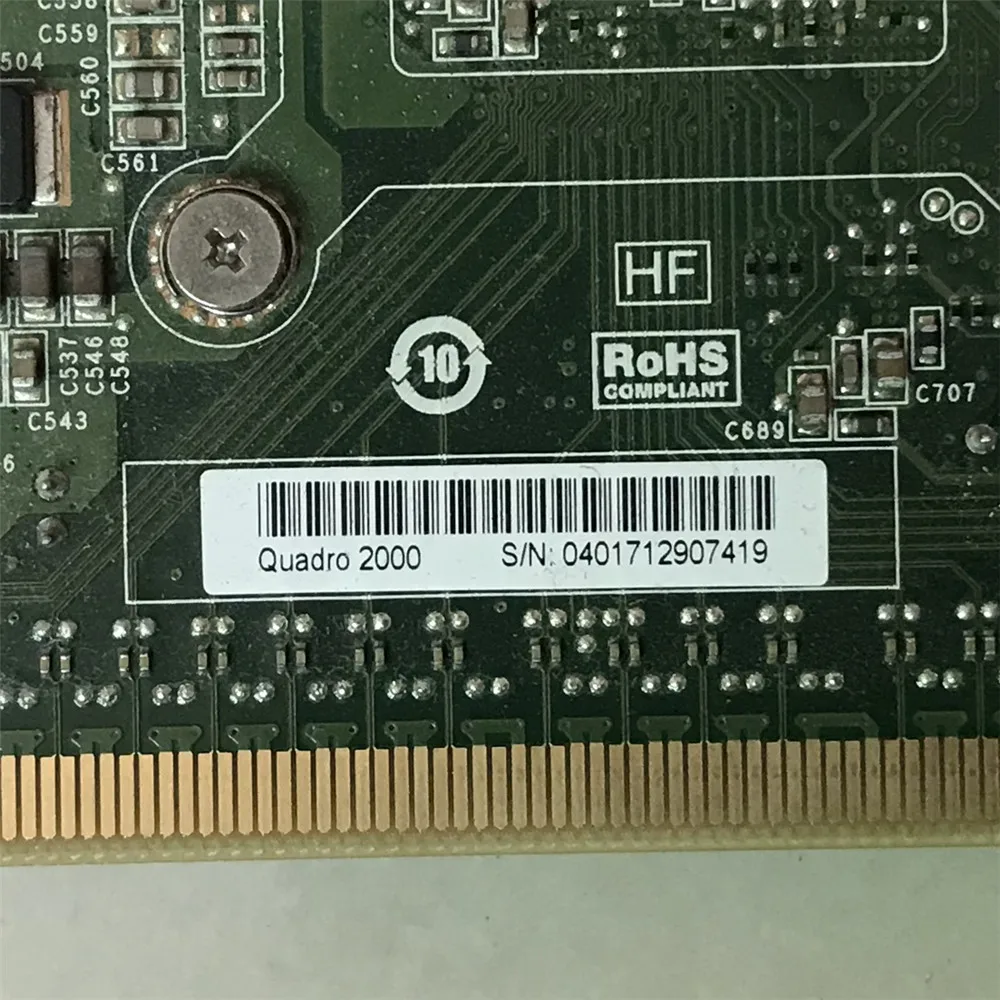 Видеокарта Quadro 2000 для NVIDIA 1 Гб графический дизайн рисунок 3D моделирование