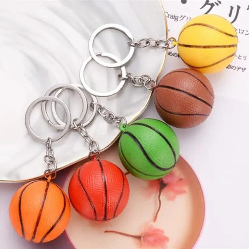 

1PC Bowling bag plastic Pendant mini Bowling ball keychain advertisement key chain fans souvenirs key ring School gifts Randomly