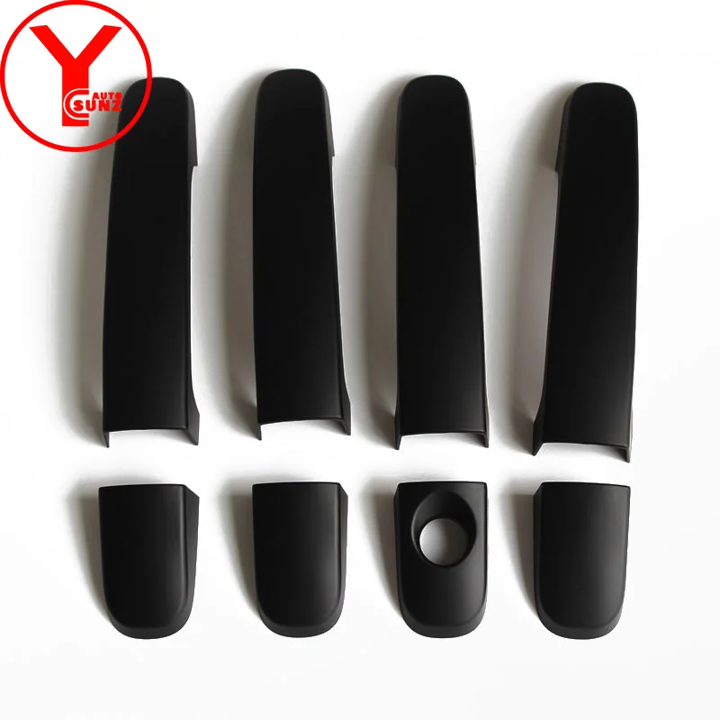 YCSUNZ черные части боковой двери автомобиля протектор дверной ручки аксессуары