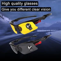 1pcs driving anti glare polarized sunglasses goggles eyewear night vision drivers goggles interior accessory protective gears
