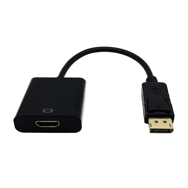 DP к HDMI адаптер DisplayPort конвертер кабель мужчин и женщин поддержка 1080P для HDTV