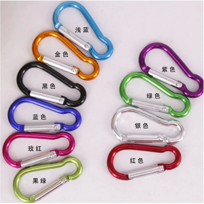 Карабин для скалолазания #4 в форме тыквы на открытом воздухе из алюминиевого