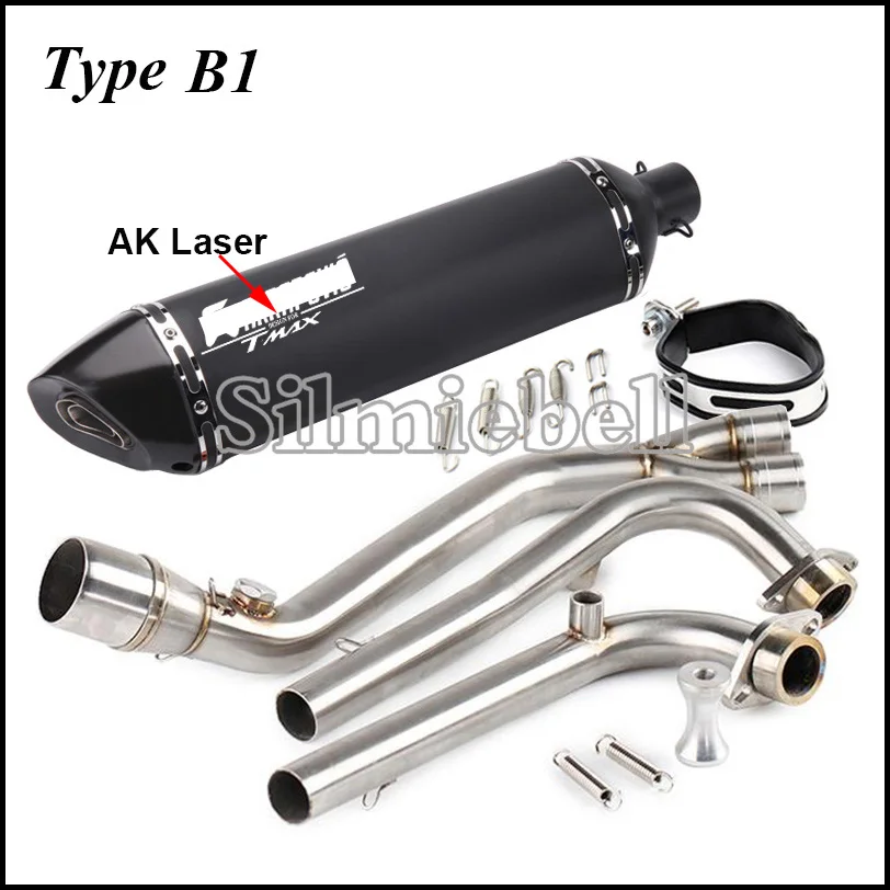 Полная выхлопная система заголовка Соединительная труба из углеродного волокна